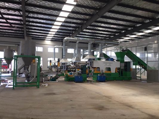 গুণ  PP Raffia Bag Granulating Plastic Recycling Machine Line 380V 50HZ কারখানা