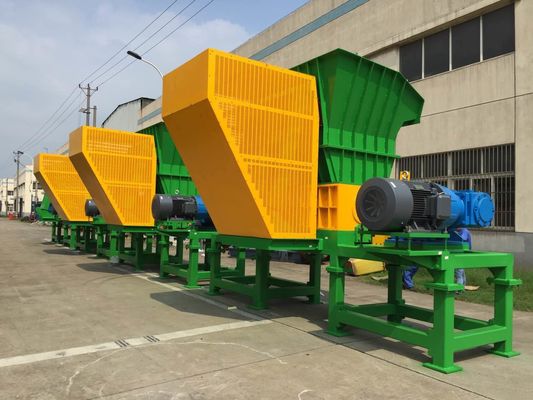 গুণ  ISO9001 Industrial Double Shaft Shredder Machine কারখানা