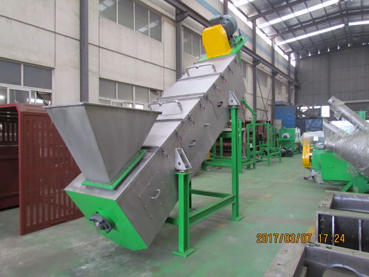 টেকসই উচ্চ গতি 800rpm ঘর্ষণ প্লাস্টিক ওয়াশিং পুনর্ব্যবহারযোগ্য মেশিন