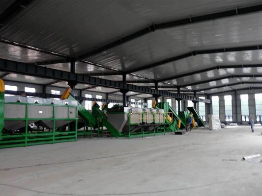 380V 3 ফেজ টেকসই বর্জ্য পিই ফিল্ম ওয়াশিং লাইন প্লাস্টিক ফিল্ম পুনর্ব্যবহারের জন্য