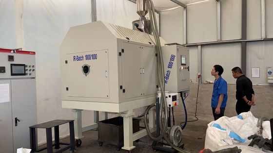 প্রাক ক্রিস্টালাইজেশন 70ppm ইনফ্রারেড রোটারি ড্রায়ার
